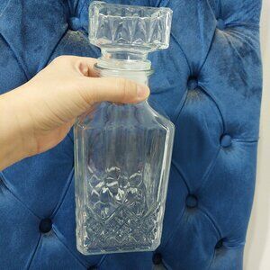 Fancy Heavy Duty Glass Jar Bottle Fancy Airtight LID